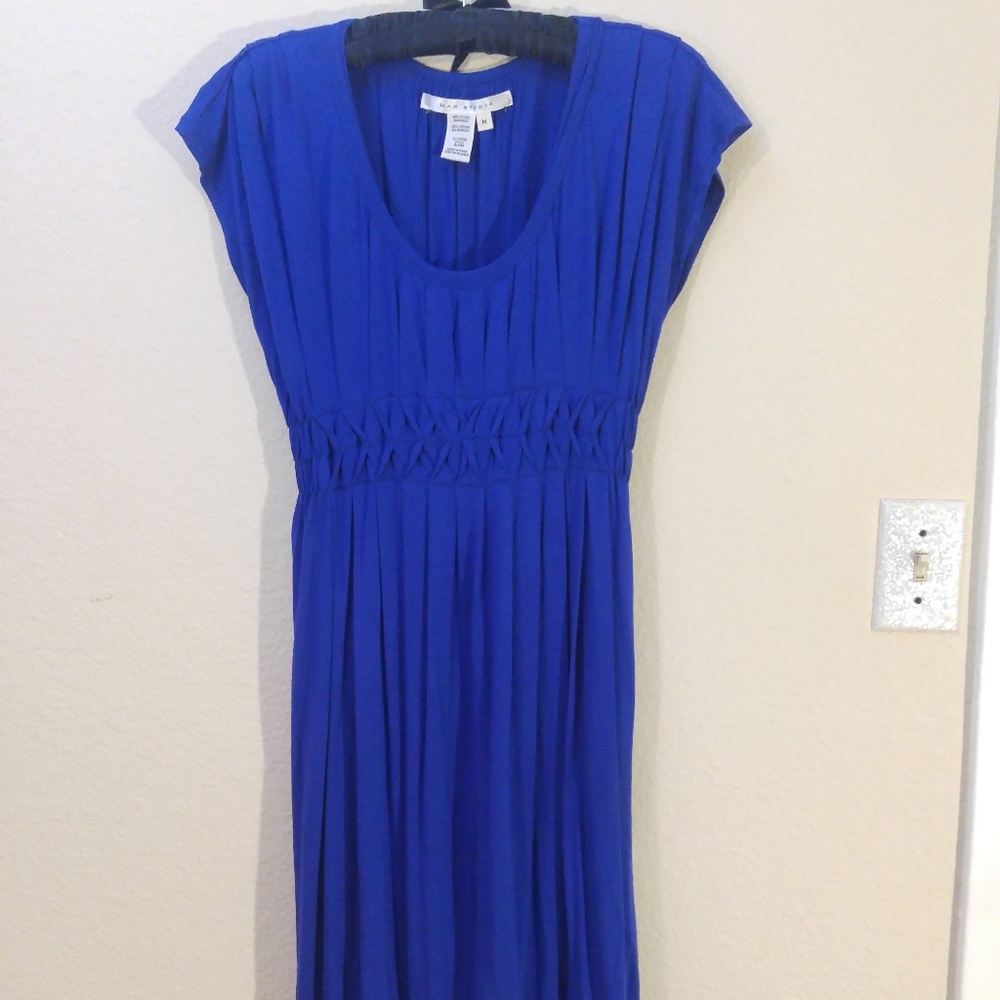 Royal blue dress